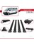 Renault Trafic 2 (X83) 2001-2014 Arası ile Uyumlu Fly Model Ara Atkı Tavan Barı Siyah 4 Adet 4