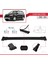 Ssangyong Kyron 2005-2014 Arası ile Uyumlu Fly Model Ara Atkı Tavan Barı Siyah 2 Adet 3