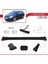 Kia Ceed (Ed) Sw Pre-Facelift 2006-2009 Arası ile Uyumlu Fly Model Ara Atkı Tavan Barı Siyah 2 Adet 3