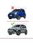 Fiat Panda Cross 2014 ve Sonrası ile Uyumlu Ace-2 Ara Atkı Tavan Barı Siyah 2 Adet 3