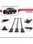 Fiat Doblo 2 2010-2022 Arası ile Uyumlu Fly Model Ara Atkı Tavan Barı Gri 2 Adet 4