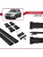 Mercedes Glk Class (X204) 2008-2015 Arası ile Uyumlu Fly Model Ara Atkı Tavan Barı Siyah 2 Adet 5