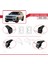 Jeep Grand Cherokee 2022-2024 Arası ile Uyumlu Ace-2 Model Ara Atkı Tavan Barı Siyah 2 Adet 4