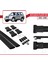 Mitsubishi Pajero (V60) 3 Kapı 1999-2006 Arası ile Uyumlu Fly Model Ara Atkı Tavan Barı Siyah 2 Adet 5
