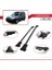 Citroen Berlingo (M59) 2003-2008 Arası ile Uyumlu Fly Model Ara Atkı Tavan Barı Gri 2 Adet 3
