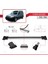 Citroen Berlingo (M59) 2003-2008 Arası ile Uyumlu Fly Model Ara Atkı Tavan Barı Gri 2 Adet 4