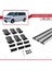 Volkswagen T6 Transporter 2015-2024 Arası ile Uyumlu Fly Model Ara Atkı Tavan Barı Gri 3 Adet 5