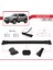 Dacia Duster 3 (P1310) 2024 ve Sonrası ile Uyumlu Fly Model Ara Atkı Tavan Barı Siyah 2 Adet 4