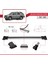 Holden Frontera Sport 1992-1998 Arası ile Uyumlu Fly Model Ara Atkı Tavan Barı Gri 2 Adet 3