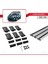 Citroen Berlingo 2 (B9) 2008-2018 Arası ile Uyumlu Fly Model Ara Atkı Tavan Barı Gri 3 Adet 5