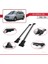 Kia Carnival 2 (Vq) 2006-2014 Arası ile Uyumlu Fly Model Ara Atkı Tavan Barı Gri 2 Adet 4