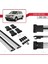Acura Mdx (Yd2) 2007-2013 Arası ile Uyumlu Fly Model Ara Atkı Tavan Barı Gri 2 Adet 5