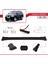 Vauxhall Frontera 1992-1998 Arası ile Uyumlu Fly Model Ara Atkı Tavan Barı Siyah 3 Adet 3