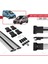 Ford Transit/tourneo Courier Post-Facelift 2018-2022 Arası ile Uyumlu Fly Model Ara Atkı Tavan Barı Gri 2 Adet 5