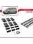 Hyundai Trajet 2000-2008 Arası ile Uyumlu Fly Model Ara Atkı Tavan Barı Gri 3 Adet 5