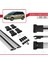Citroen Grand C4 Picasso 2007-2012 Arası ile Uyumlu Fly Model Ara Atkı Tavan Barı Gri 2 Adet 5