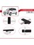 Citroen C3 Picasso 2009-2017 Arası ile Uyumlu Basıc Model Ara Atkı Tavan Barı Siyah 3 Adet 4