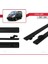 Citroen Jumpy 2 (G9) 2007-2016 Arası ile Uyumlu Basıc Model Ara Atkı Tavan Barı Siyah 2 Adet 3