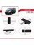 Citroen Jumpy 2 (G9) 2007-2016 Arası ile Uyumlu Basıc Model Ara Atkı Tavan Barı Siyah 2 Adet 4