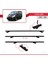 Citroen Jumpy 2 (G9) 2007-2016 Arası ile Uyumlu Basıc Model Ara Atkı Tavan Barı Siyah 2 Adet 5