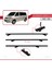Volkswagen T5 Caravelle 2003-2015 Arası ile Uyumlu Basıc Model Ara Atkı Tavan Barı Siyah 4 Adet 5
