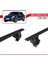 Mini Cooper (F55) 2014-2024 Arası ile Uyumlu Ace-4 Ara Atkı Tavan Barı Siyah 2 Adet 5