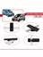 Ford Transit/tourneo Courier Post-Facelift 2018-2022 Arası ile Uyumlu Basıc Model Ara Atkı Tavan Barı Siyah 4 Adet 4