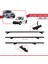 Ford Transit/tourneo Connect 2002-2013 Arası ile Uyumlu Basıc Model Ara Atkı Tavan Barı Siyah 3 Adet 5