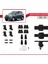 Daihatsu Terios 2 (J200/F700) 2006-2017 Arası ile Uyumlu Ace-4 Ara Atkı Tavan Barı Siyah 2 Adet 5