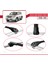 Toyota Land Cruiser V8 (J200) 2008-2021 Arası ile Uyumlu Ace-1 Ara Atkı Tavan Barı Siyah 3 Adet 4