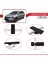 Volkswagen Passat B7 (3c) Variant 2010-2014 Arası ile Uyumlu Basıc Model Ara Atkı Tavan Barı Siyah 3 Adet 4
