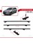 Volkswagen Passat B7 (3c) Variant 2010-2014 Arası ile Uyumlu Basıc Model Ara Atkı Tavan Barı Siyah 3 Adet 5