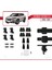 Hyundai Tucson 3 (Tl) 2016-2021 Arası ile Uyumlu Ace-4 Ara Atkı Tavan Barı Siyah 2 Adet 5