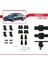 Jaguar Xf (X260) Post-Facelift 2021 ve Sonrası ile Uyumlu Ace-4 Ara Atkı Tavan Barı Siyah 2 Adet 5