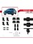 Peugeot 408 (P54) 2022 ve Sonrası ile Uyumlu Ace-4 Ara Atkı Tavan Barı Siyah 2 Adet 5