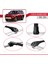 Toyota 4runner (N280) 2010-2024 Arası ile Uyumlu Ace-1 Ara Atkı Tavan Barı Siyah 2 Adet 4