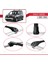 Renault Kangoo 2 (X61) 2007-2020 Arası ile Uyumlu Ace-1 Ara Atkı Tavan Barı Siyah 3 Adet 4