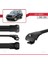 Jeep Liberty 2002-2007 Arası ile Uyumlu Ace-1 Ara Atkı Tavan Barı Siyah 3 Adet 3