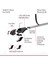 Ford Focus (C170) Sw 1998-2004 Arası ile Uyumlu Ace-1 Ara Atkı Tavan Barı Gri 3 Adet 5