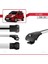 Fiat Qubo 2008-2017 Arası ile Uyumlu Ace-1 Ara Atkı Tavan Barı Gri 2 Adet 3