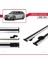 Mercedes C Class 3 (S204) 2008-2014 Arası ile Uyumlu Basıc Model Ara Atkı Tavan Barı Gri 2 Adet 3