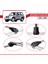 Mitsubishi Pajero (V60) 3 Kapı 1999-2006 Arası ile Uyumlu Ace-1 Ara Atkı Tavan Barı Gri 2 Adet 4
