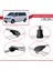 Volkswagen T6 Transporter 2015-2024 Arası ile Uyumlu Ace-1 Ara Atkı Tavan Barı Gri 3 Adet 4