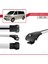 Volkswagen T5 Caravelle 2003-2015 Arası ile Uyumlu Ace-1 Ara Atkı Tavan Barı Gri 4 Adet 3
