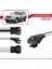 Jeep Grand Cherokee 3 (Wk) 2005-2010 Arası ile Uyumlu Ace-1 Ara Atkı Tavan Barı Gri 3 Adet 3