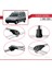 Peugeot Partner Pre-Facelift 1996-2003 Arası ile Uyumlu Ace-1 Ara Atkı Tavan Barı Gri 3 Adet 4