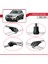 Mercedes Glk Class (X204) 2008-2015 Arası ile Uyumlu Ace-1 Ara Atkı Tavan Barı Gri 2 Adet 4