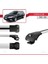 Citroen C5 Iı Tourer 2008-2018 Arası ile Uyumlu Ace-1 Ara Atkı Tavan Barı Gri 3 Adet 3