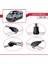 Nissan Primastar 2001-2014 Arası ile Uyumlu Ace-1 Ara Atkı Tavan Barı Gri 3 Adet 4