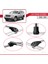 Jeep Grand Cherokee 3 (Wk) 2005-2010 Arası ile Uyumlu Ace-1 Ara Atkı Tavan Barı Gri 3 Adet 4